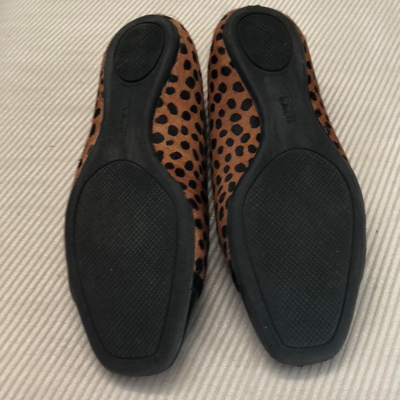 Talbots Black Patent/Ocelot Ballet Flats - Picture 7 of 8